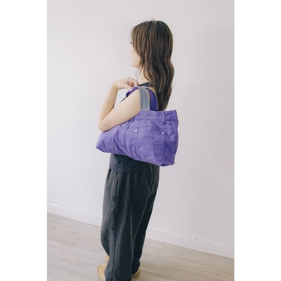 Rework Vintage Versace V2 Denim Shoulder Bag - Picture 5 of 8